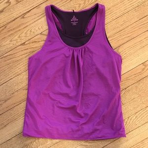 PrAna Fuchsia Pink Workout Yoga Tank sz S